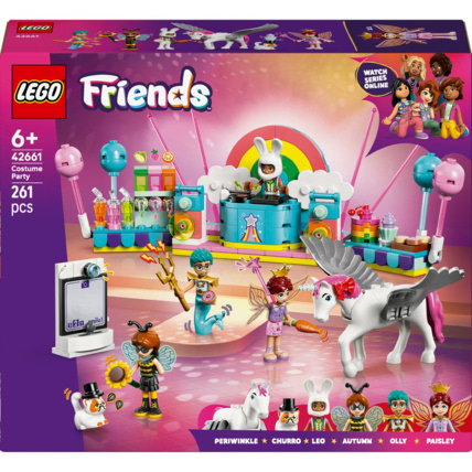 Avis Soirée déguisée avec une licorne et une fée Friends LEGO 1