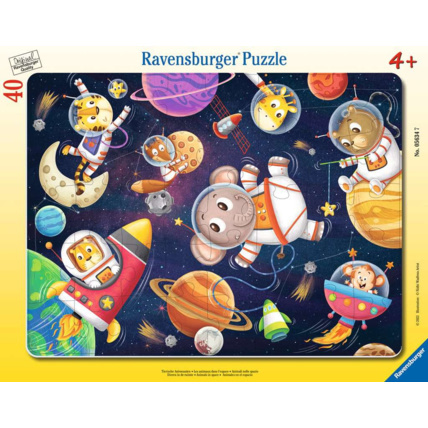Avis Puzzle Les animaux dans l'espace - de 4 ans RAVENSBURGER 1