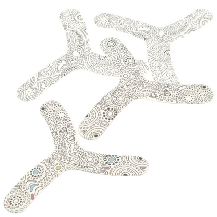 Avis Lot de 4 boomerangs MyFibo TicToys 1