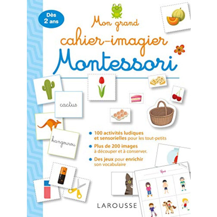 Avis Mon grand cahier Montessori des premiers mots LAROUSSE 1