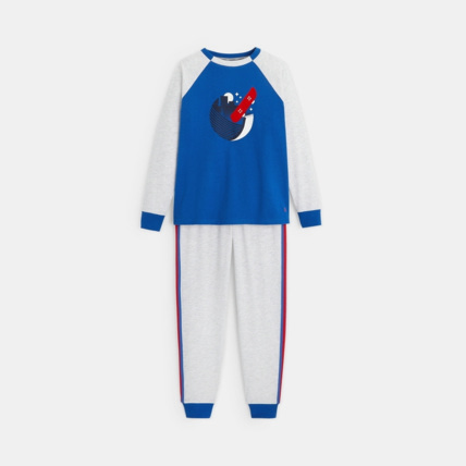 Avis Pyjama 2 pièces motif skateboard bleu garçon OKAIDI 1
