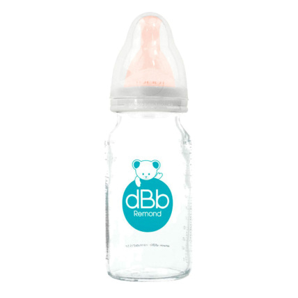 Avis Biberon verre tétine caoutchouc 110ml DBB REMOND 1