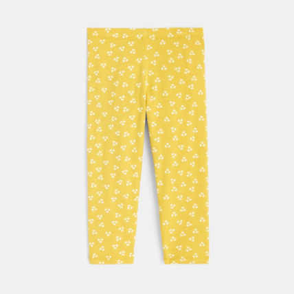Avis Leggings courts imprimés jaune fille OKAIDI 2