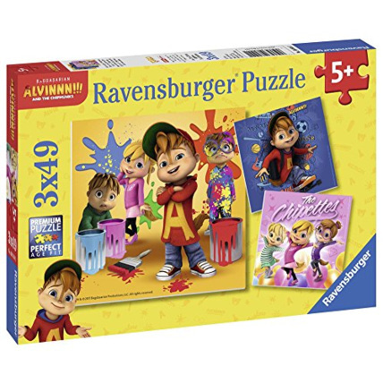 Avis Puzzle - Alvin et les Chipmunks - 3x49 pièces RAVENSBURGER 1