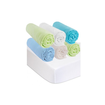 Avis Lot de 6 draps-housses coton 50x100 + 2 protèges-matelas EASY DORT 1