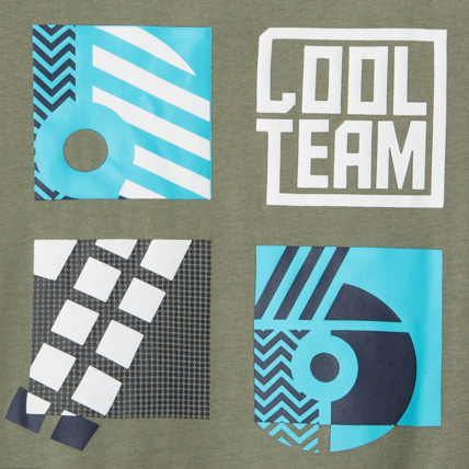 Avis T-shirt flammé motif sport vert garçon OKAIDI 3