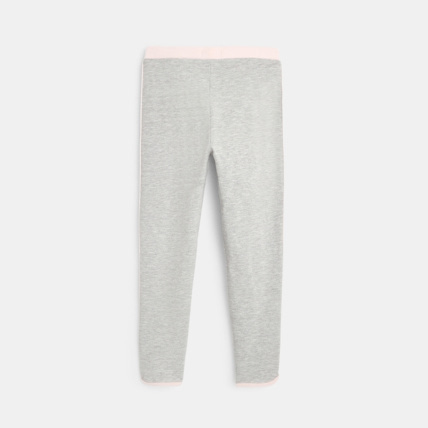 Avis Legging chiné à message gris fille OKAIDI 3