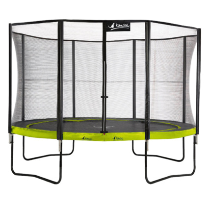 Avis Trampoline de jardin rond 430 cm + filet de sécurité PUNCHI Kangui 2