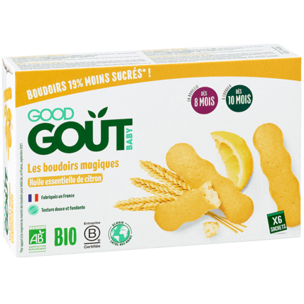 Avis Boudoirs à l'huile essentielle de citron bio Good Goût 1