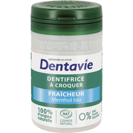 Avis Dentifrice à croquer fraîcheur Dentavie Dentavie 1