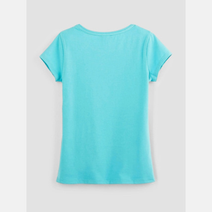 Avis T-shirt à motifs 3D bleu fille OKAIDI 2