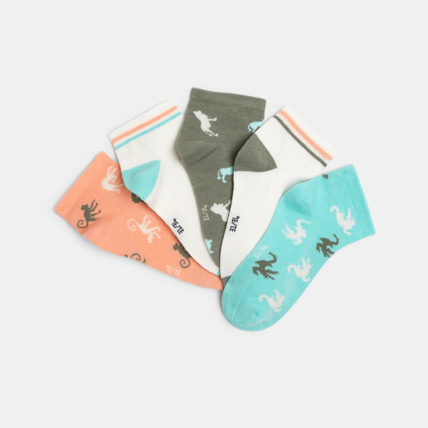 Avis Socquettes fantaisie (lot de 5) orange garçon OKAIDI 2
