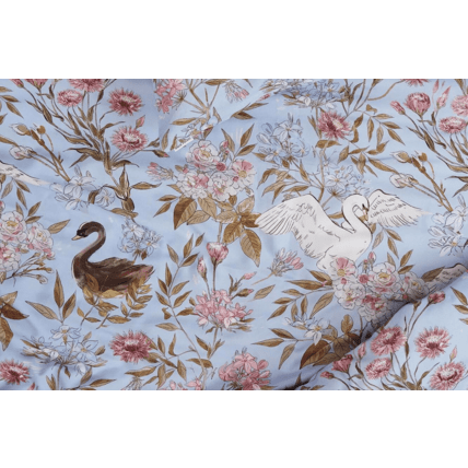 Avis Housse de couette en satin de coton - Cygne Mon Lit Cabane 5