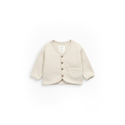 Avis Cardigan en jersey blanc cassé Arthur Play Up 1