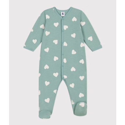Avis Pyjama bébé coeurs en molleton Paul Avalanche Petit Bateau 1