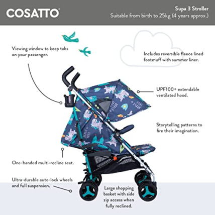 Avis Poussette Canne WOOSH 3 COSATTO 7