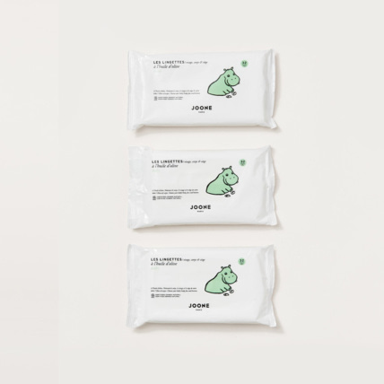 Avis Les 3 paquets de lingettes à l'huile JOONE 1