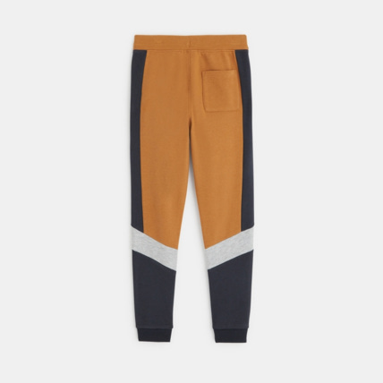 Avis Jogging en molleton colorblock marron garçon OKAIDI 4