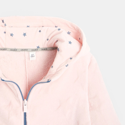 Avis Combinaison velours à étoiles rose fille OKAIDI 3
