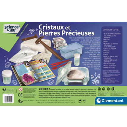 Avis Cristaux et pierres précieuses Clementoni 3