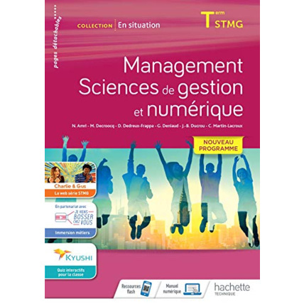 Avis En situation Management, Sciences de gestion et numérique - cahier de l'élève - Éd. 2020 Hachette Éducation 1