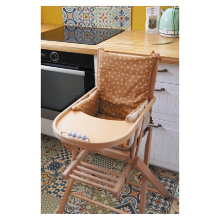 Avis Coussin de chaise haute bébé tissu réversible CANDIDE 5