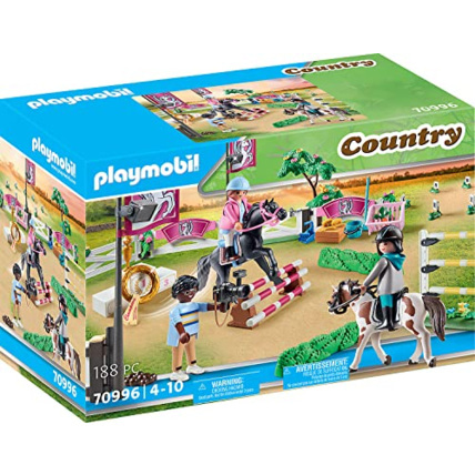 Avis Playmobil Country - Parcours d'obstacles avec chevaux PLAYMOBIL 1