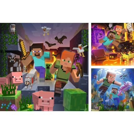 Avis Puzzle Biomes de Minecraft - de 5 ans RAVENSBURGER 2