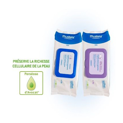 Avis Lingettes Dermo-Apaisantes sans parfum Mustela 1