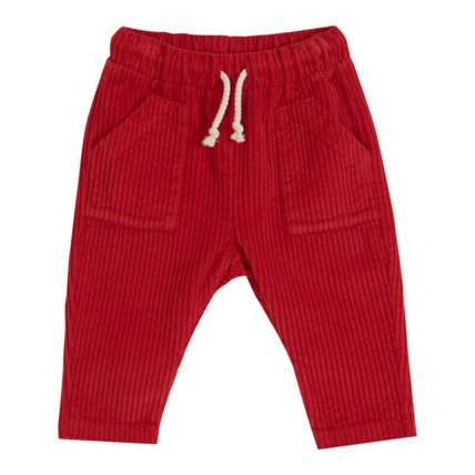 Avis Pantalon Velours Rouge Emile et Ida 4