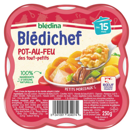 Avis BLEDICHEF Pot au feu des tout-petits Blédina 1
