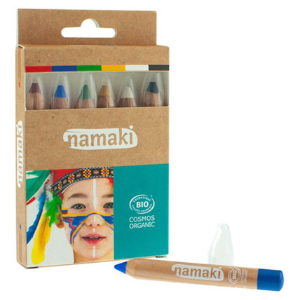 Avis Crayons de maquillage bio 6 couleurs Namaki 1