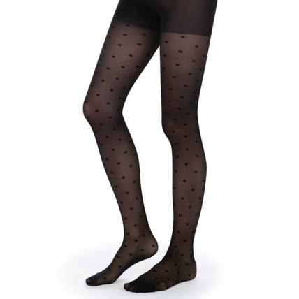 Avis Collants de grossesse 30 deniers à pois all-over Prémaman 1