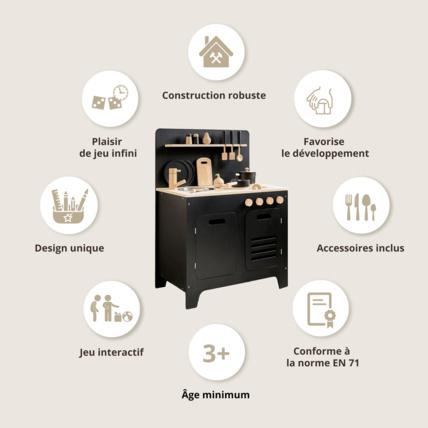 Avis Cuisine en bois enfant Mûre Petite Amélie 2