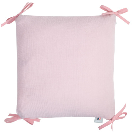 Avis Taies de coussin pour tour de lit modulable en gaze de coton, Jeanne Sevira Kids 3