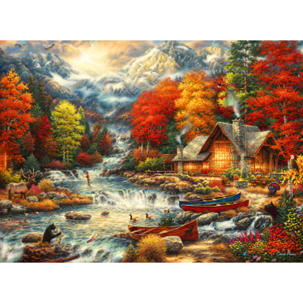 Avis Puzzle Treasures of the Great Outdoors BLUEBIRD PUZZLE 1