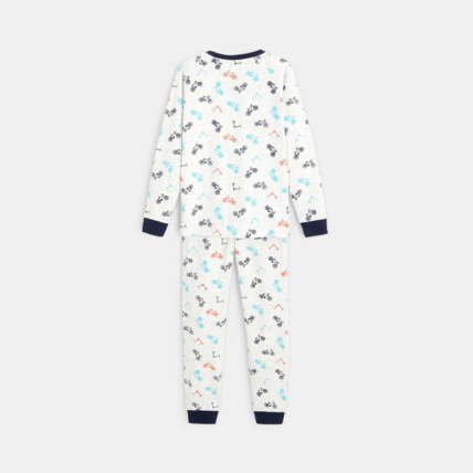 Avis Pyjama jersey imprimé vélo gris garçon OKAIDI 3