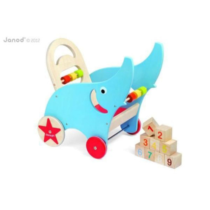 Avis Chariot à pousser Elphy Push'N Roll JANOD 1