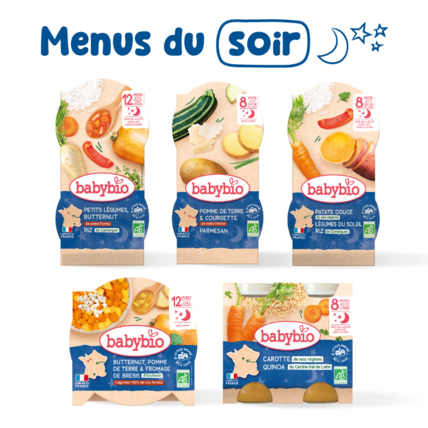 Avis Pack repas bébé soir 8-12 mois Babybio 1