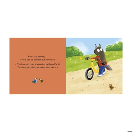 Avis Livre P'tit loup fait du vélo EDITIONS AUZOU 2