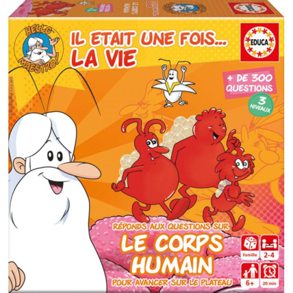 Avis Il était une fois la vie Le Corps Humain Educa 1