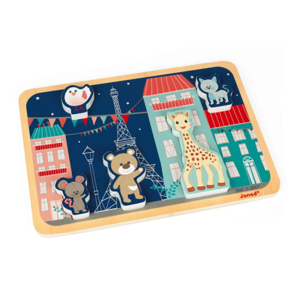 Avis Chunky puzzle Sophie la Girafe JANOD 2