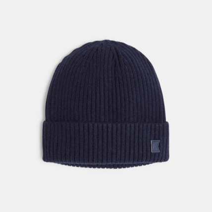 Avis Bonnet en tricot côtelé bleu garçon OKAIDI 2