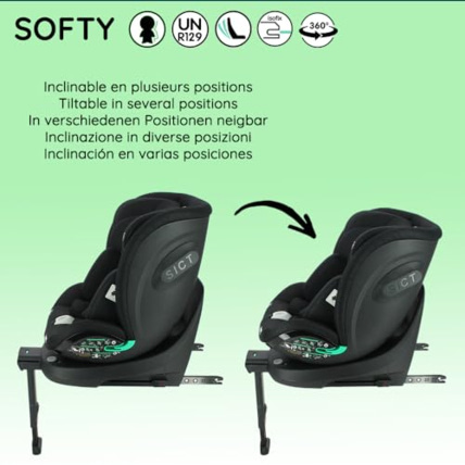 Avis Siège auto SOFTY pivotant 360° I-Size Nania 5