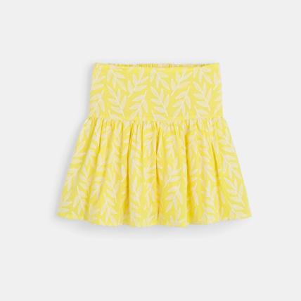 Avis Jupe évasée jaune fille OKAIDI 1