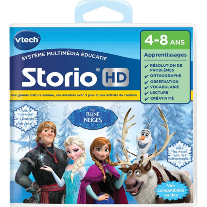 Avis Jeu Storio HD - La Reine Des Neiges VTech 1