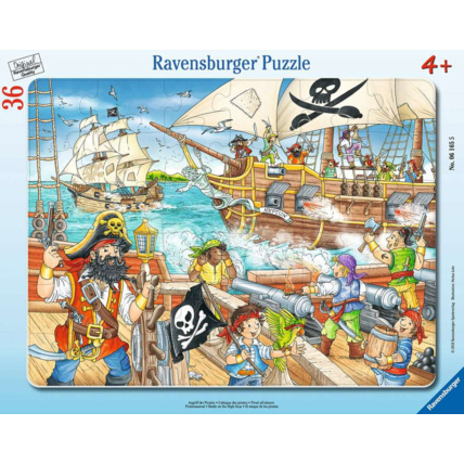 Avis Puzzle L'attaque des pirates - de 4 ans RAVENSBURGER 1