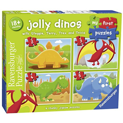 Avis Puzzle - Mon premier puzzle - Jolly Dinosaurs - 2, 3, 4 et 5 pièces RAVENSBURGER 1