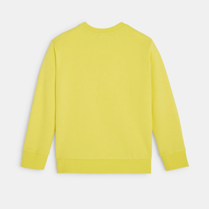 Avis Sweat-shirt à message jaune garçon OKAIDI 3
