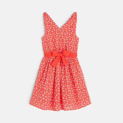 Avis Robe imprimée rouge fille OKAIDI 2